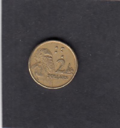 Beschrijving: 2 Dollars ABORIGINAL  